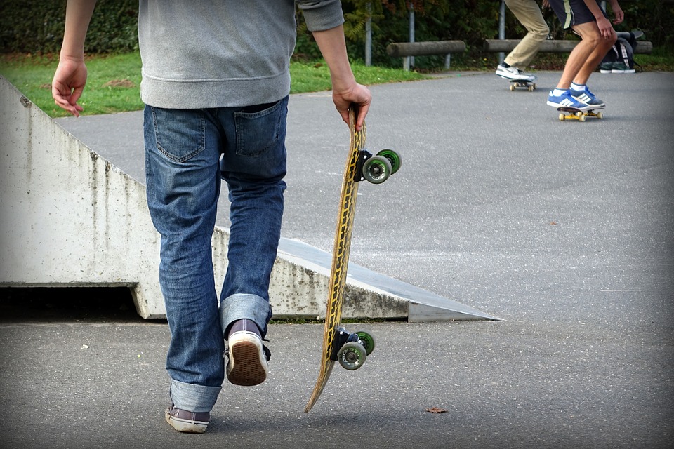 pattinaggio e skateboarding